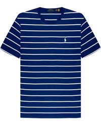 Polo Ralph Lauren - Striped T-shirt Fall Royal - Lyst