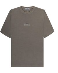 Stone Island - Closed Loop Project T-shirt Stone - Lyst