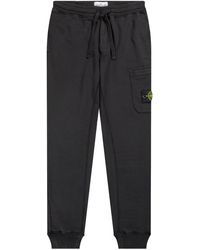 grey stone island trackies