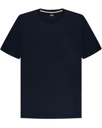 BOSS - Thompson Basic T-shirt Navy - Lyst