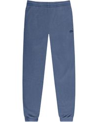 Lacoste - Washed Joggers Blue - Lyst