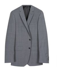BOSS - Hugo Huge6 Suit Jacket Open Grey - Lyst