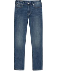 Emporio Armani - J06 Slim Fit Vintage Effect Comfort Jeans Denim Blue - Lyst
