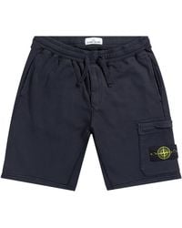 Stone Island Sweat Short Navy - Blue