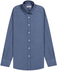 canali slim fit shirt