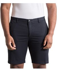 BOSS 'riceshort3-d' Slim Fit Tailored Shorts Navy - Blue