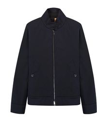 BOSS - L-colan Harrington Jacket With Removeable Gilet Navy - Lyst