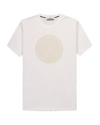 Stone Island - Industrial Two Print T-shirt White - Lyst
