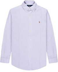 Polo Ralph Lauren - Striped Custom Fit Ls Shirt - Lyst
