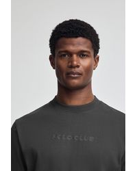 POLO CLUB - Maglietta Caliope Grigio Scuro Con Logo Ricamato - Lyst