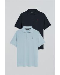 POLO CLUB - Pack Di Due Polo A Tre Bottoni - Lyst