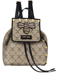 Pop Bag USA Frida Jacquard Backpack - Black
