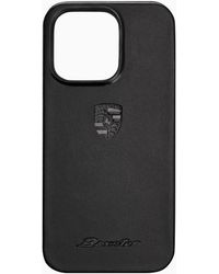 Porsche Design - Snap On Case iPhone 14 Pro Leder Boxster - Lyst