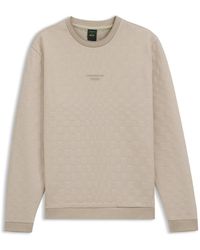 Porsche Lifestyle - Sweatshirt With Pascha Check Jacquard - Lyst