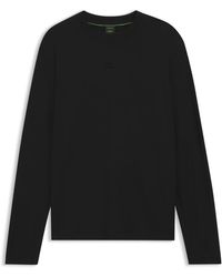 Porsche Lifestyle - Long-Sleeved T-Shirt With Gloss Logo - Lyst