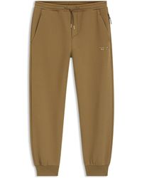 Porsche Lifestyle - Stretch-Jersey Tracksuit Bottoms With Logo - Lyst