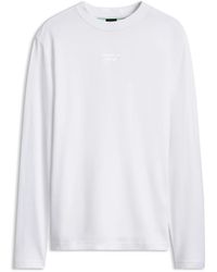 Porsche Lifestyle - Long-Sleeved T-Shirt With Gloss Logo - Lyst