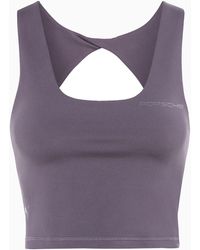 Porsche Lifestyle - Crop Tank Top – Yoga Capsule Collection - Lyst