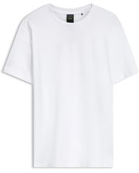 Porsche Lifestyle - Mercerised-Cotton T-Shirt With Gloss Logo - Lyst