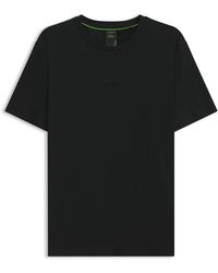 Porsche Lifestyle - Mercerised-Cotton T-Shirt With Gloss Logo - Lyst