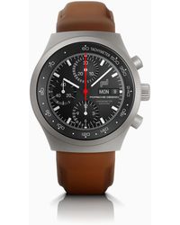 Porsche Design - Chronograph 1 – All Titanium Numbered Edition With Leather Strap - Lyst
