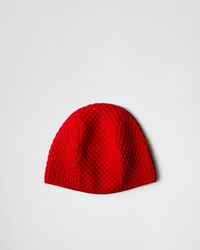 Prada - Re-Nylon Knit Cap - Lyst