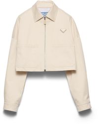 Prada - Chino Blouson Jacket - Lyst