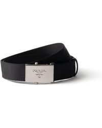 Prada - Cotton Tape Belt - Lyst