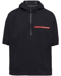 Prada - Light Bi-stretch Short-sleeved Jacket - Lyst