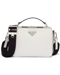 Prada - Medium Brique Shoulder Bag - Lyst