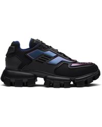 prada white men's sneakers