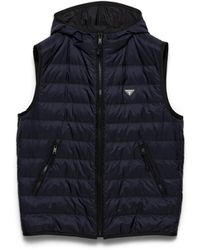 Prada - Re-Nylon Down Vest - Lyst
