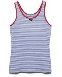 Prada - Tank Top - Lyst