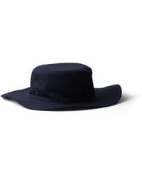 Prada - Wide-Brimmed Drill Hat - Lyst