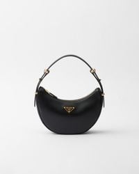 Prada - Arqué Re-Nylon Mini Recycled-Nylon Shoulder Bag - Lyst