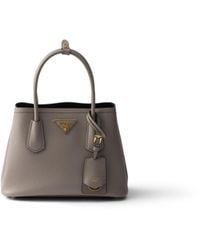 Prada - Borsa Double Small - Lyst