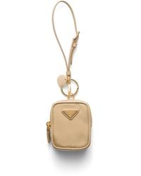 Prada - Re-Edition 1978 Re-Nylon Mini-Pouch With Keychain - Lyst