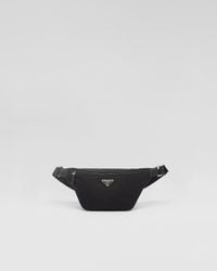 Prada - Re-nylon And Saffiano Leather Belt Bag - Lyst