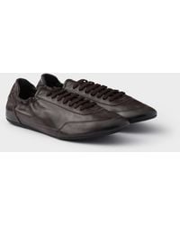 Prada - Sneakers Collapse Aus Leder - Lyst