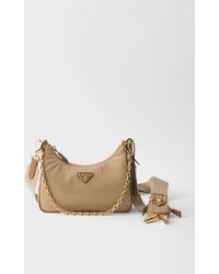 Prada - Sac Re-Edition 2005 En Re-Nylon Et Cuir Saffiano - Lyst