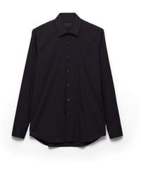 Prada - Stretch Cotton Shirt - Lyst