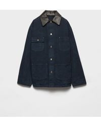 Prada - Veste De Travail En Toile - Lyst