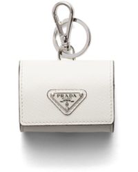 Prada - Saffiano Leather Headphone Case - Lyst