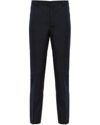 Prada - Wool Blend Pants - Lyst