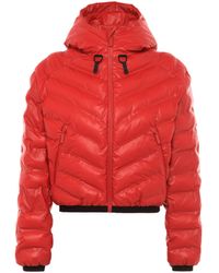 Prada - Plumífero Con Capucha De Re-Nylon Ligero, Mujer, Talla - Lyst