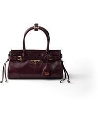 Prada - Bonnie Leather Mini-Bag - Lyst