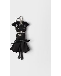 Prada - Re-Nylon Keychain Charm - Lyst
