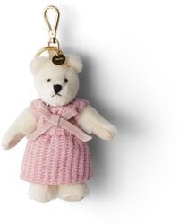 Prada - Teddy Bear Keychain Charm - Lyst