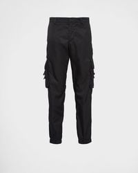 Prada - Re-Nylon Cargo Trousers - Lyst