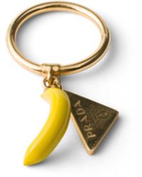 Prada - Ring Aus Emailliertem Metall, Damen, Größe 11 - Lyst